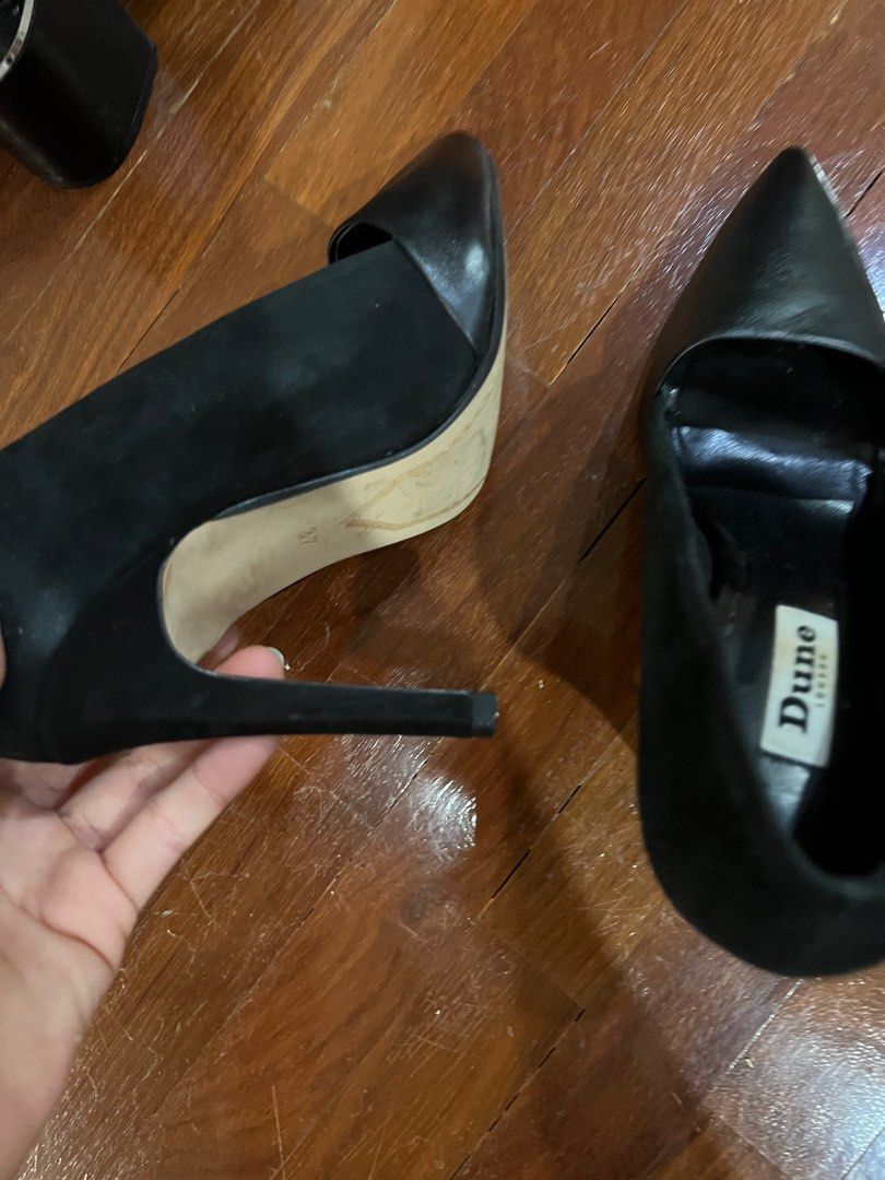 Dune black cheap stilettos