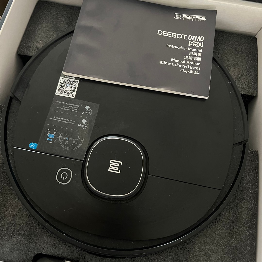 Ecovacs Deebot Robot Vacuum, TV & Home Appliances, Vacuum Cleaner