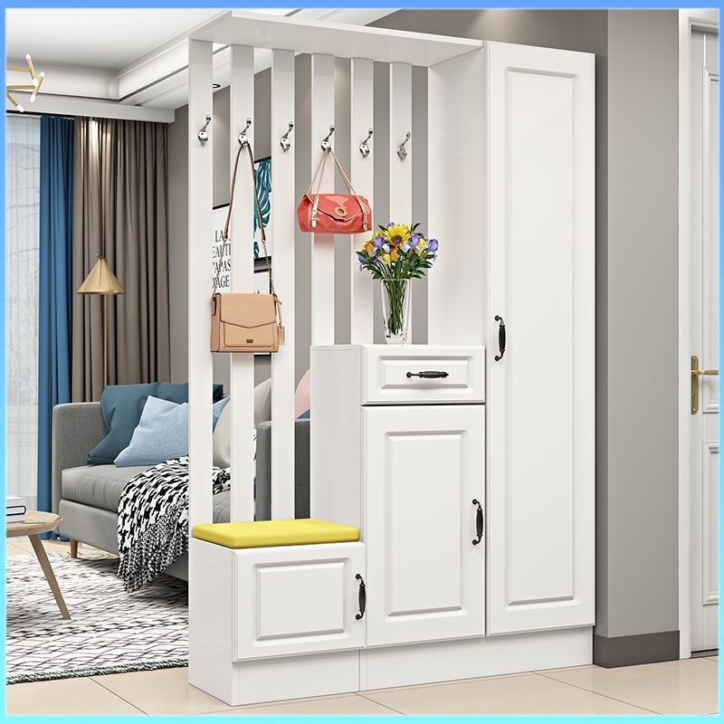 Entrance cabinet shoe cabinet integrated locker living room modern