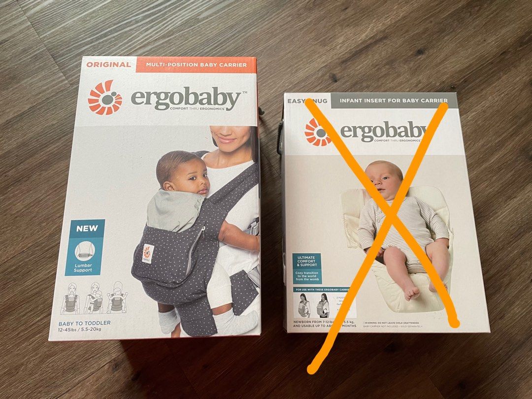 Ergobaby comfort thru ergonomics clearance