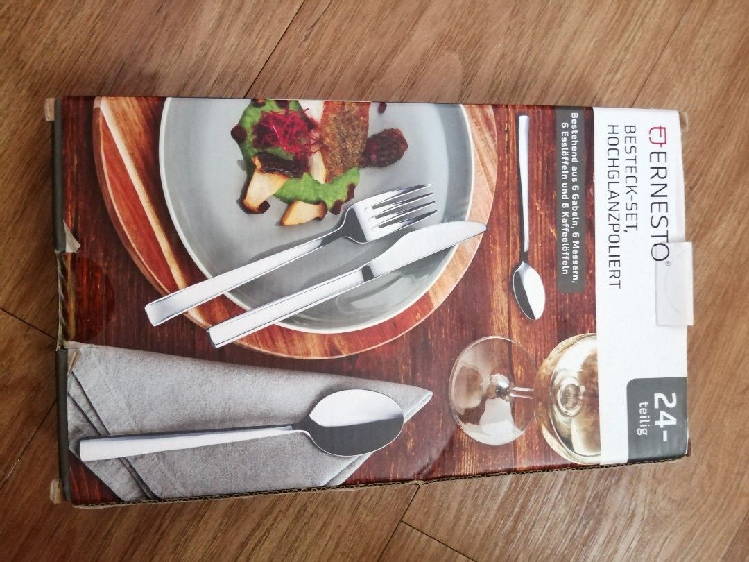ernesto cutlery, Furniture & Home Living, Kitchenware & Tableware,  Dinnerware & Cutlery on Carousell