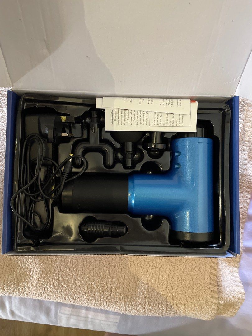 Fascial Gun KH 320, Health & Nutrition, Massage Devices on Carousell