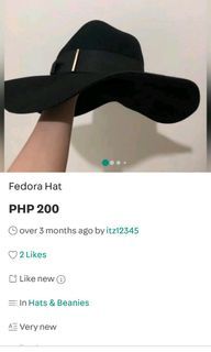Fedora hat