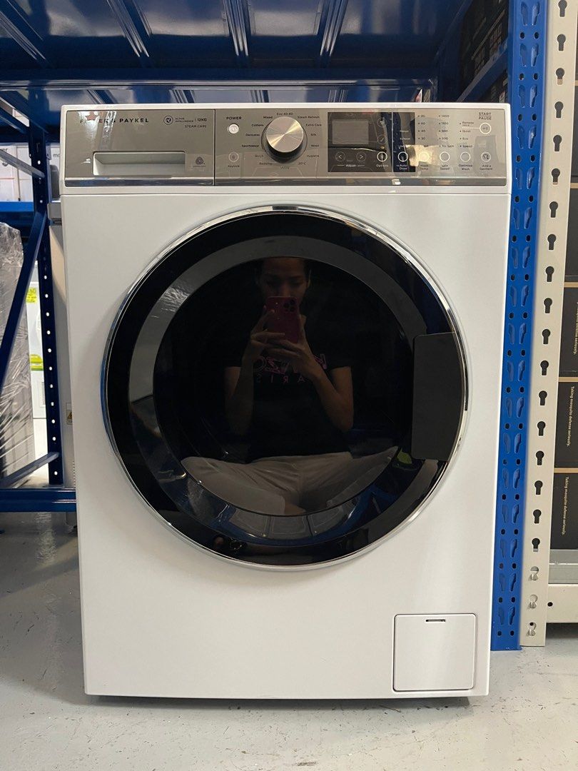 FISHER & PAYKEL 12KG FRONT LOAD WASHING MACHINE, TV & Home Appliances