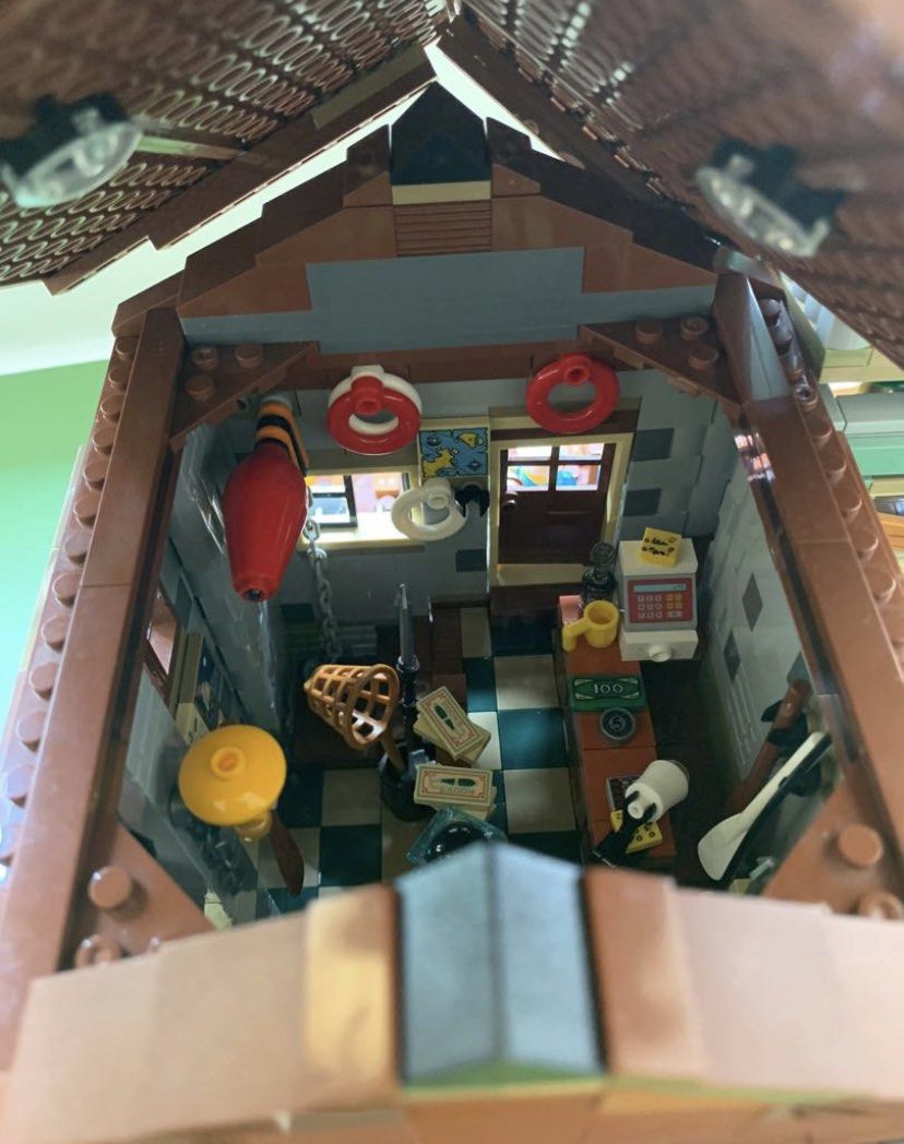 Fisherman house block set (NOT Lego, but a copy), Hobbies & Toys, Toys