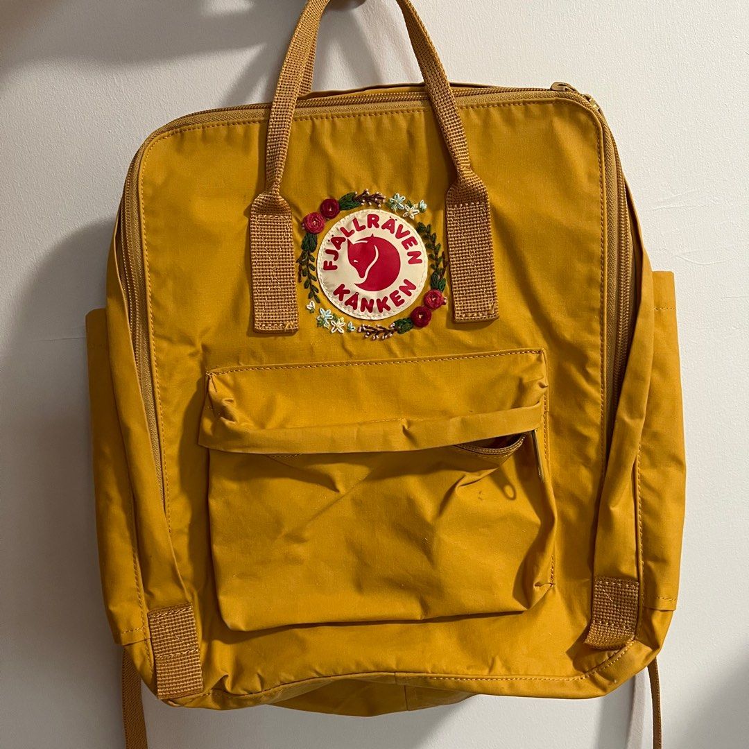 hart patroon Peregrination Kanken Warm Yellow Mini Backpack | escapeauthority.com