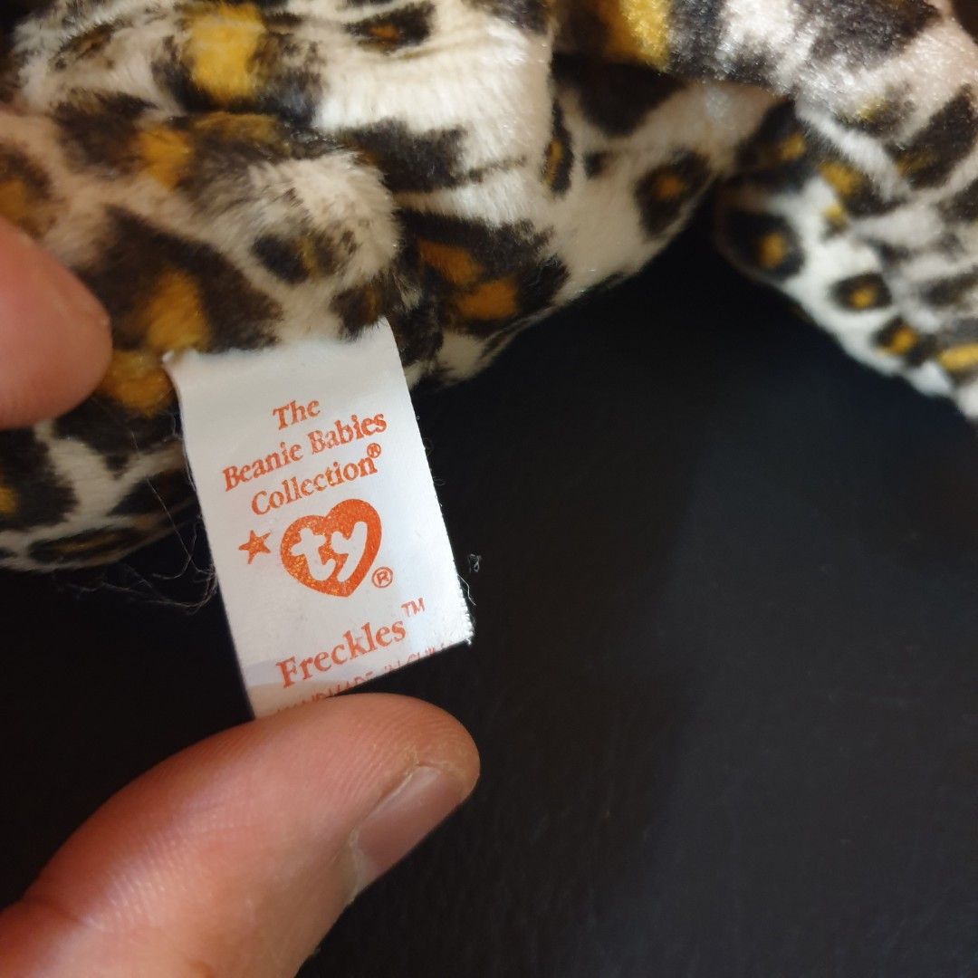 Freckles ty beanie baby value sale
