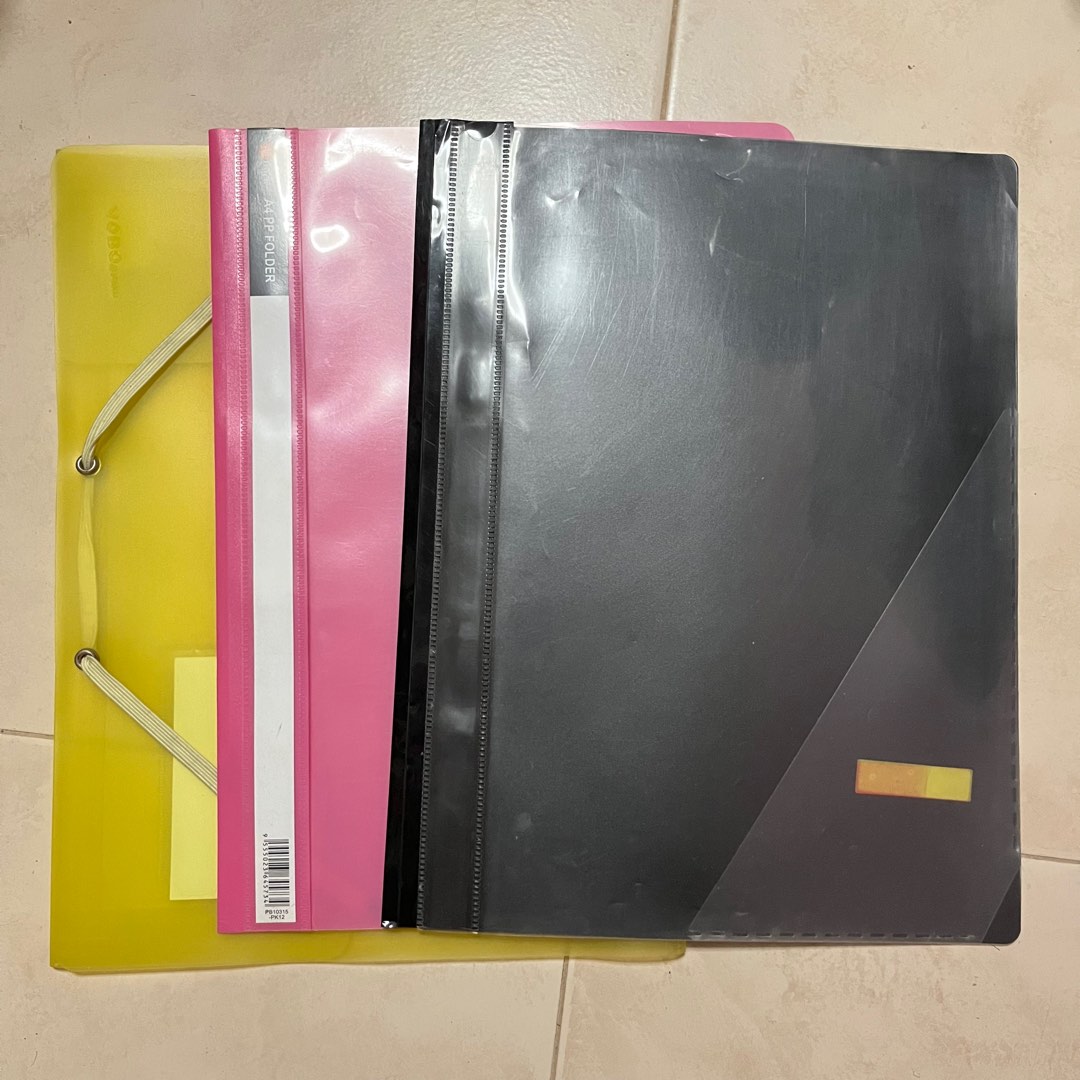 (FREE GIVEAWAY) COLORED FILES, Hobbies & Toys, Stationery & Craft ...