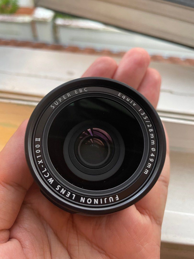 Fujifilm WCLX100 II (28mm equ. lens converter), Photography, Lens