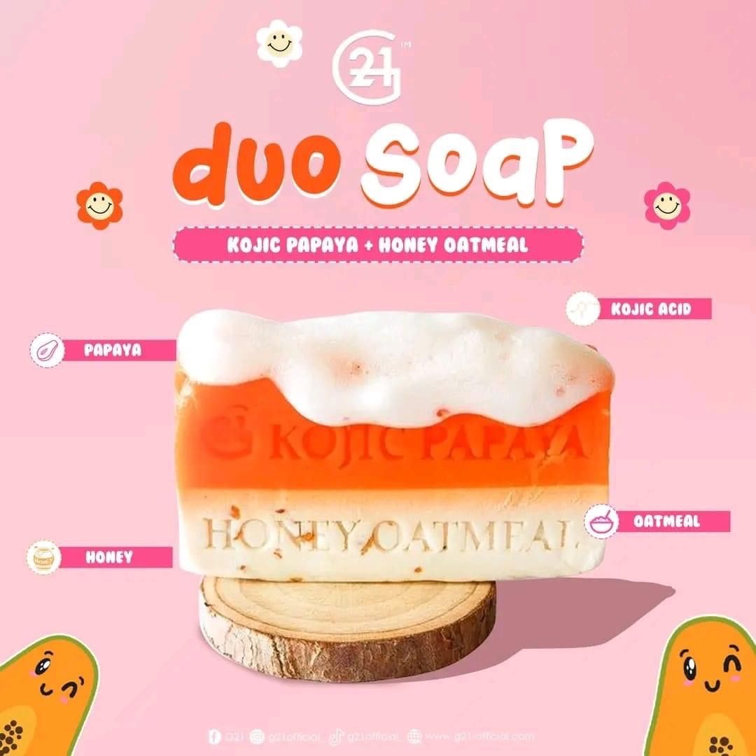 G21 duo soap and glutathione capsule, Beauty & Personal Care, Bath & Body,  Body Care on Carousell