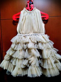 Gaun Anak2 Elegant bgt ( usia 7-10th) bahan adem dari malaysia