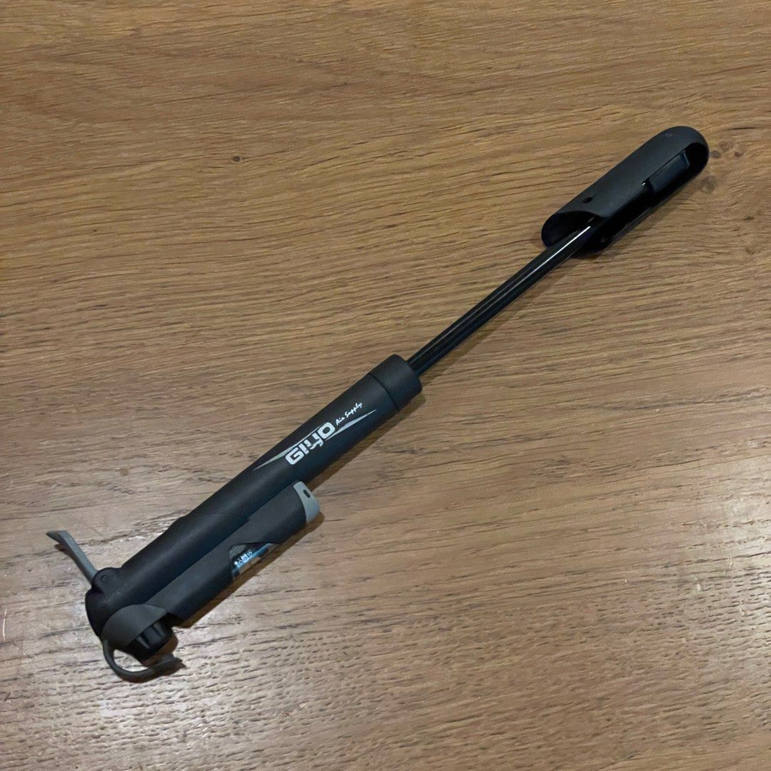 GIYO GP43 Portable Bike Bicycle Mini Floor Pump With Gauge, Sports