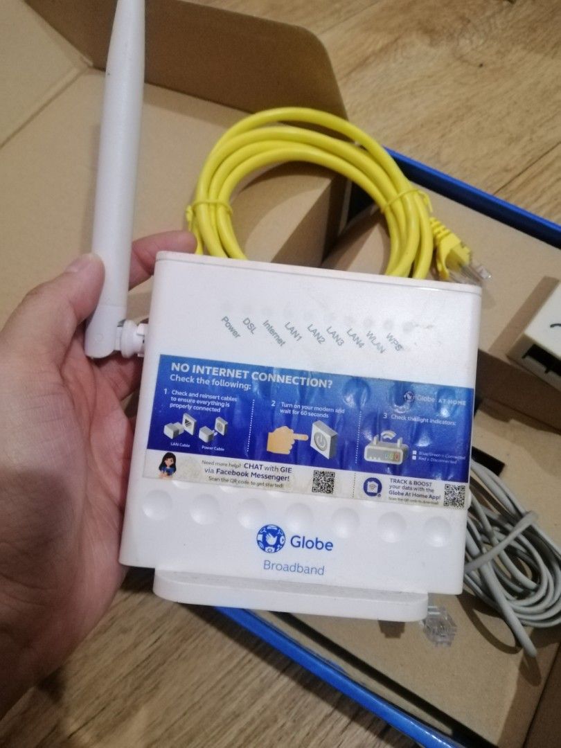 Globe Broadband Modem (Used), Computers & Tech, Parts & Accessories