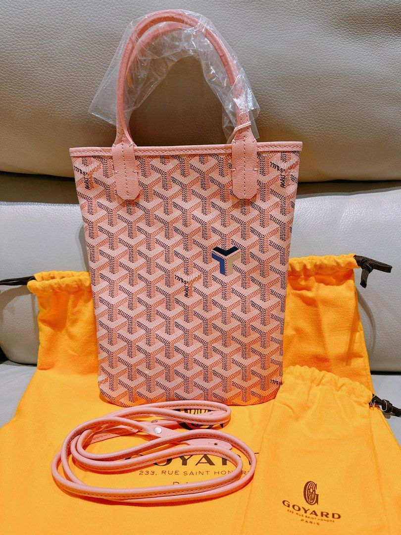 Goyard Poitiers Claire-Voie Bag in Powder Pink (Limited Edition