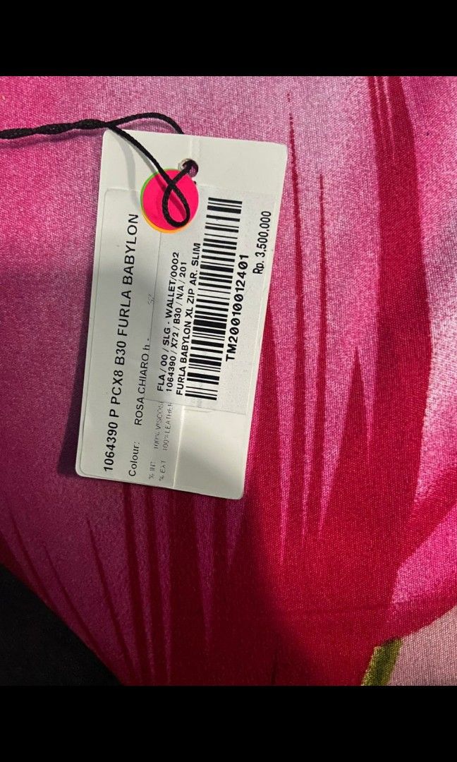 GRATIS ONGKIR! Dompet Clutch Furla Pink ORIGINAL