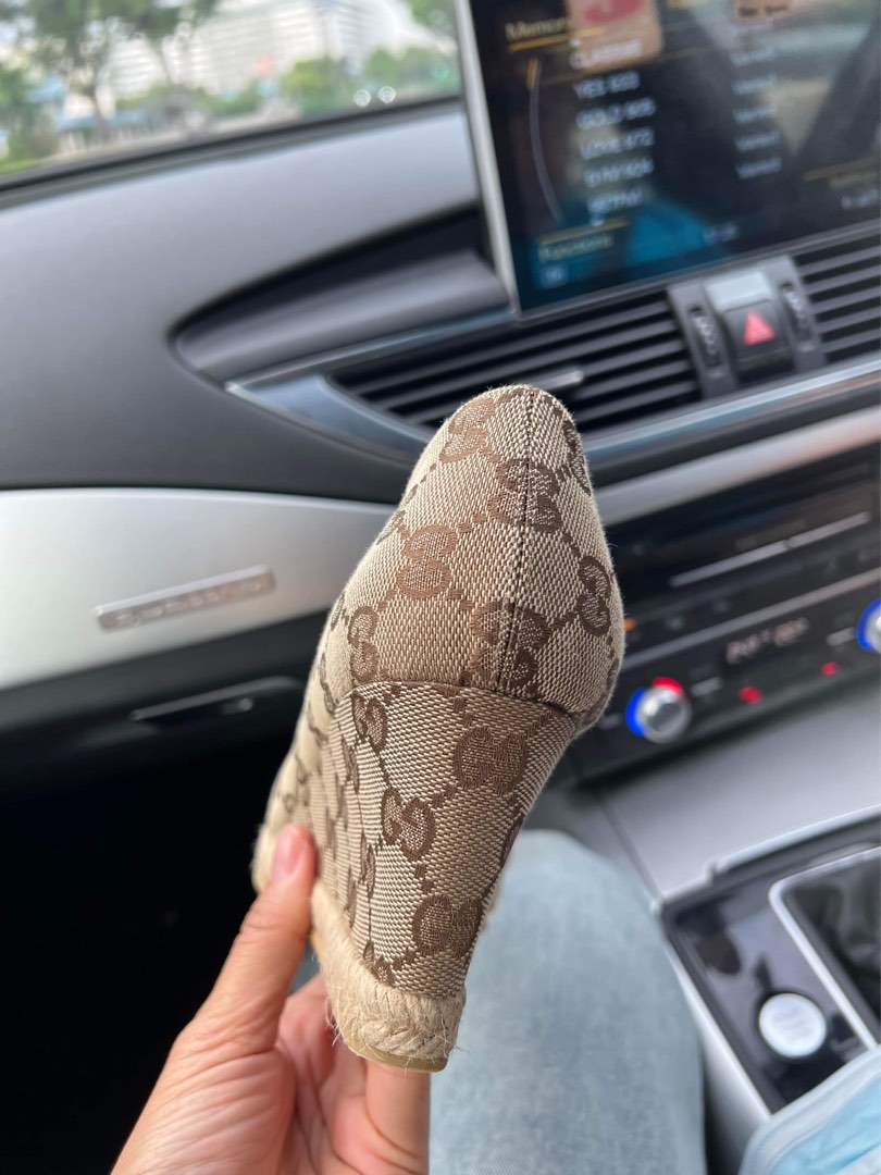 Gucci Wedge Luxury Sneakers Footwear On Carousell