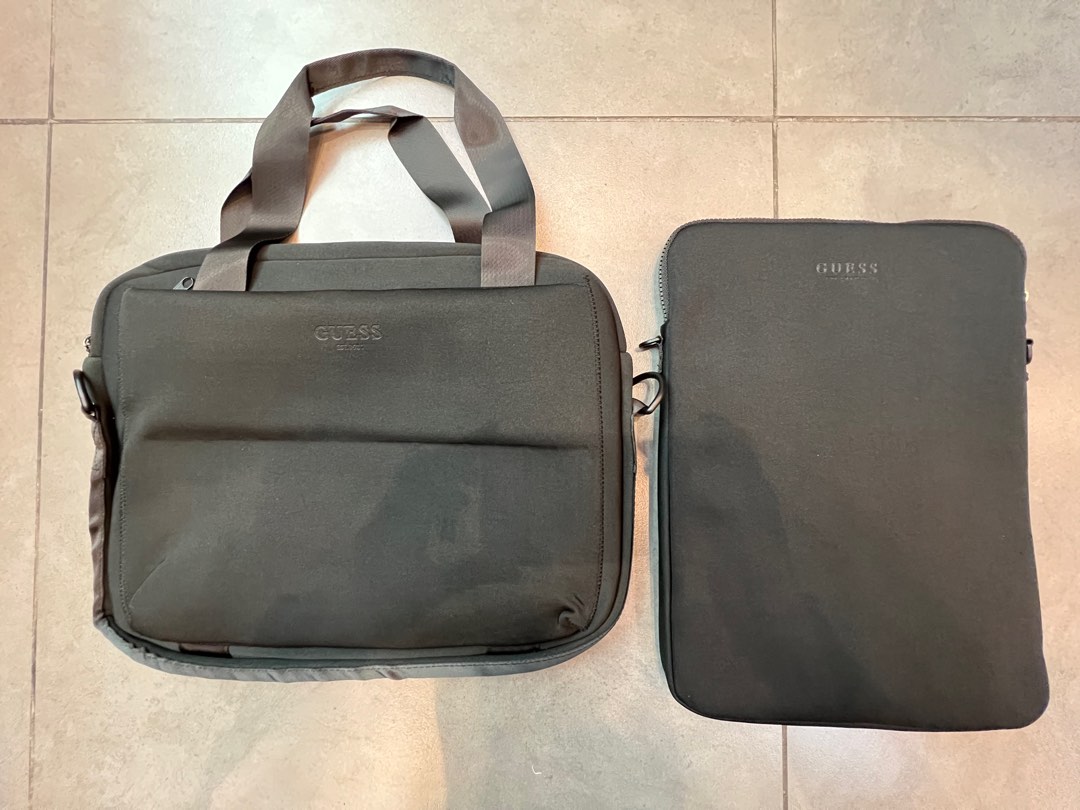 GUESS Laptop Bag and Pouch (SOLD!!!) | Shopee Philippines