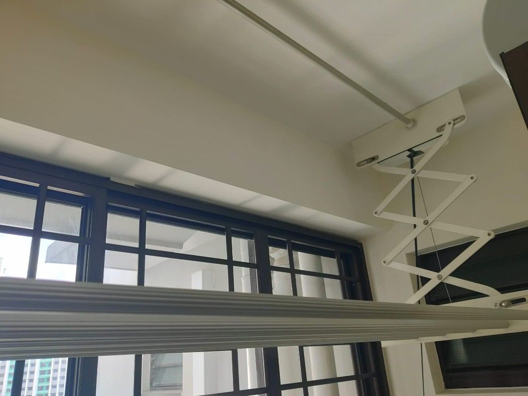 HDB laundry rack, Furniture & Home Living, Home Improvement