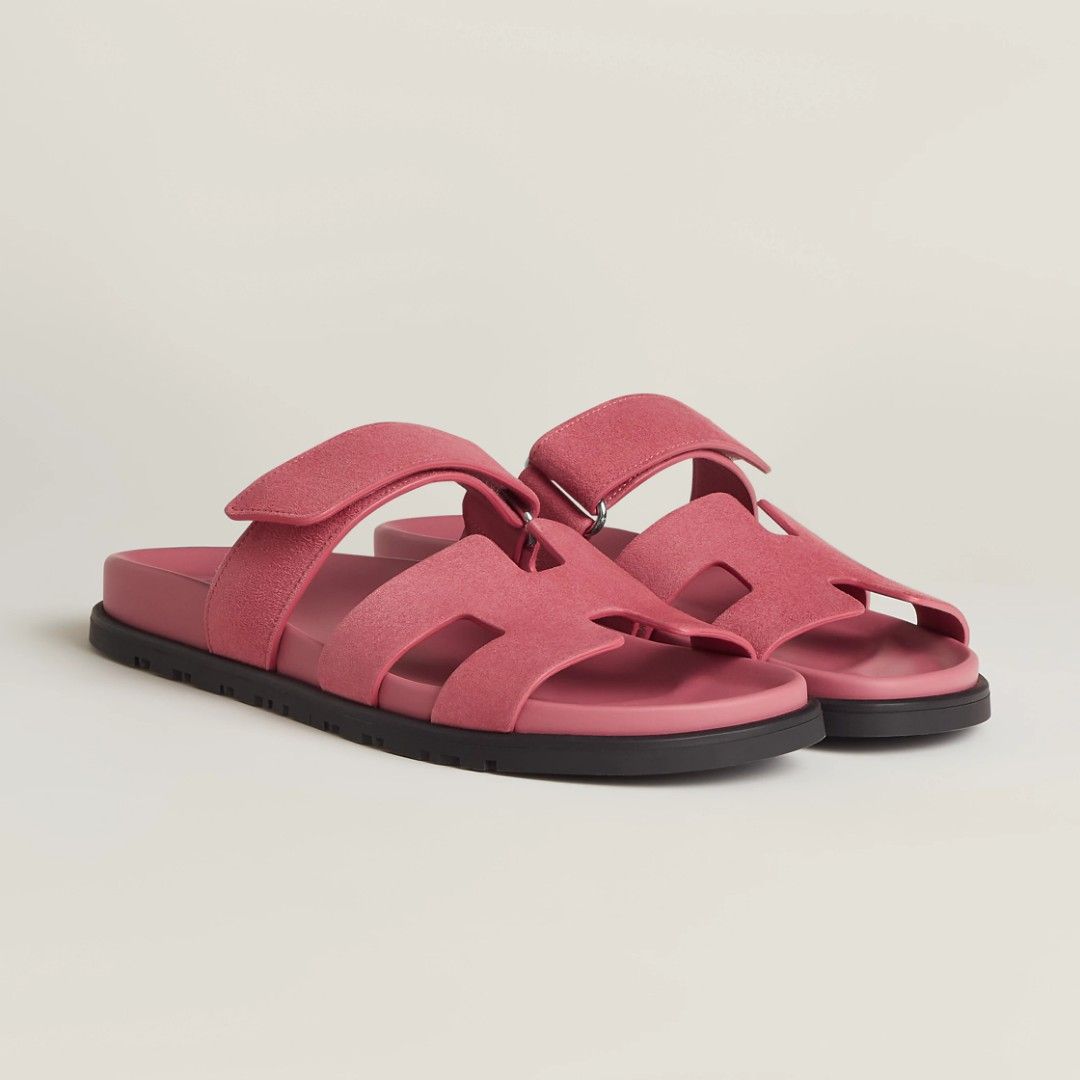 Hermes Chypre Sandal Rose Aphrodite Pink Eu 38, Luxury, Sneakers ...