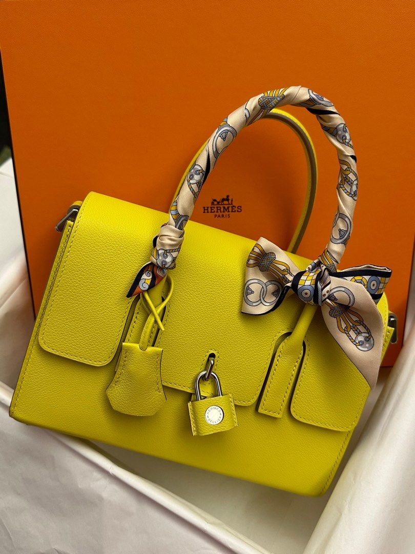 On Hold Hermes Herm s New Drag 22 Bag Lime Colour including