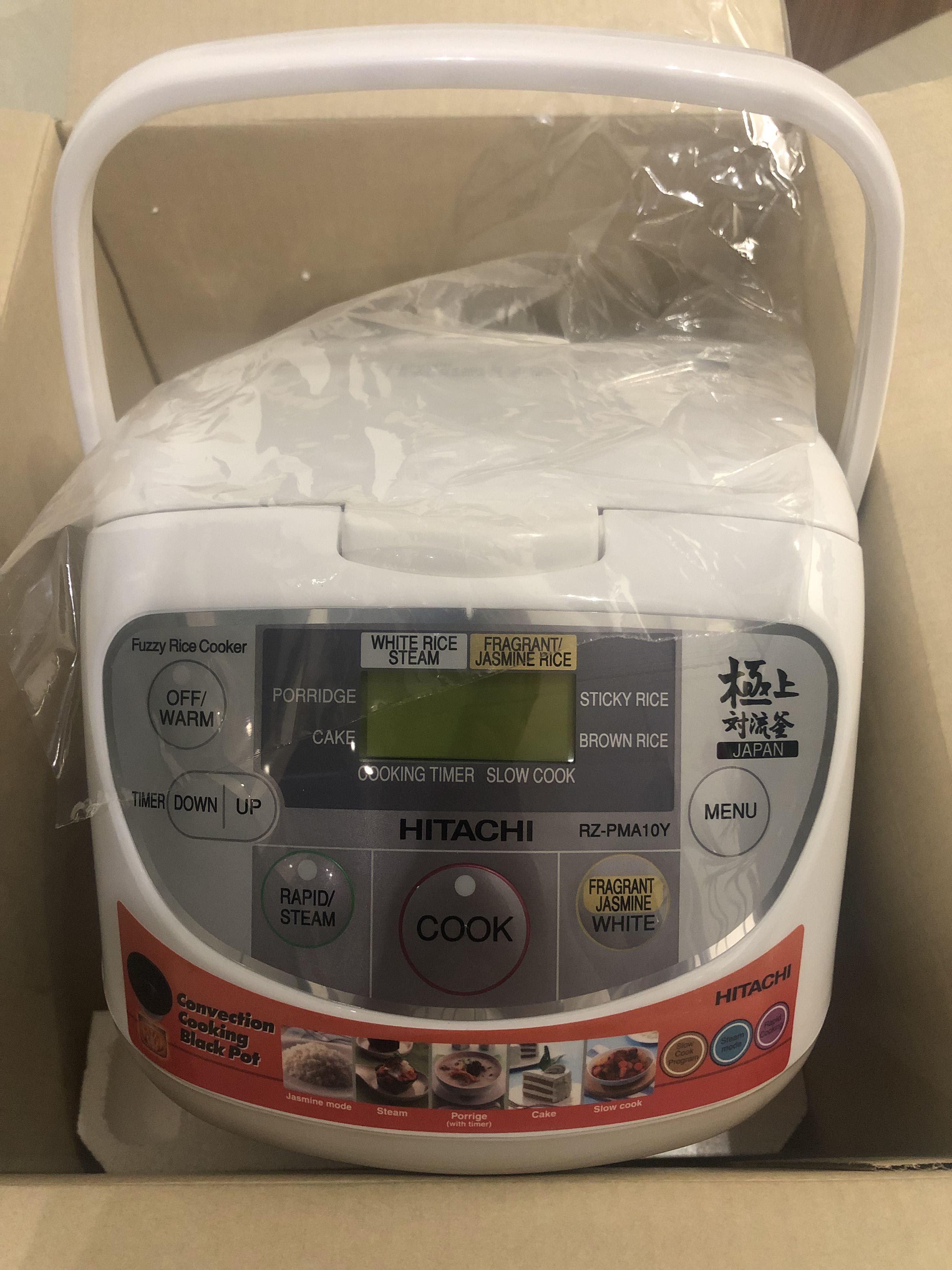 Hitachi rice cooker, TV & Home Appliances, Kitchen Appliances, Cookers