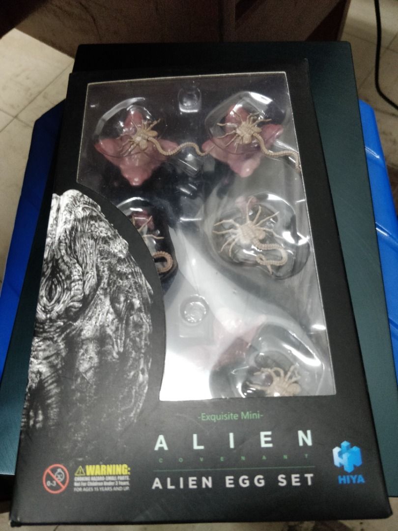 Hiya Toys Alien Covenant 118 Scale Alien Egg Set (opened box