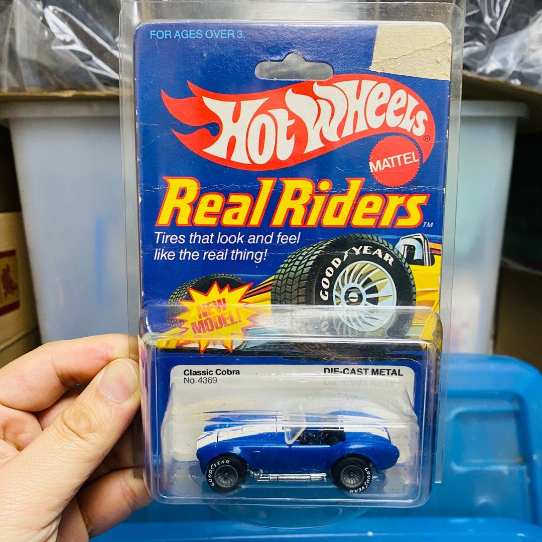 Hot Wheels Real Riders Classic Cobra Made in Hong Kong 1982年出品