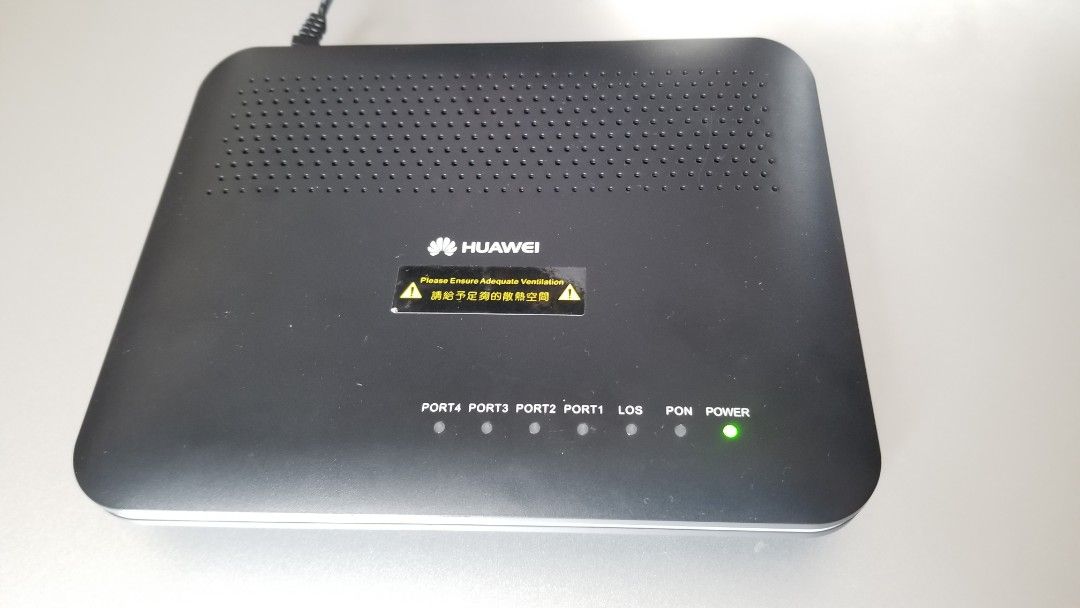 SOLD已售***HUAWEI華為EchoLife HG8040 GPON Terminal光纖寬頻解碼器PCCWHKT modem