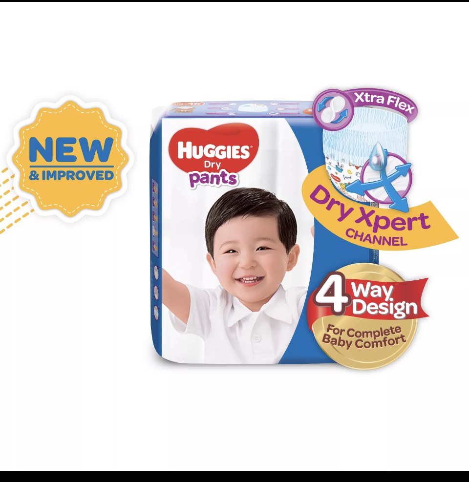 Huggies Pants XL 60pcs Rush Sale, Babies & Kids, Bathing & Changing