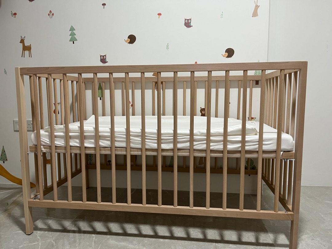 Ikea Baby Cot, Babies & Kids, Baby Nursery & Kids Furniture, Cots