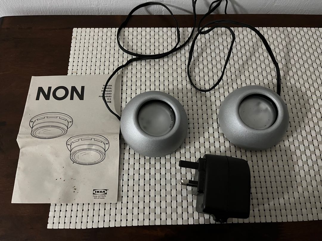 IKEA cabinet lights, Furniture & Home Living, Lighting & Fans, Lighting