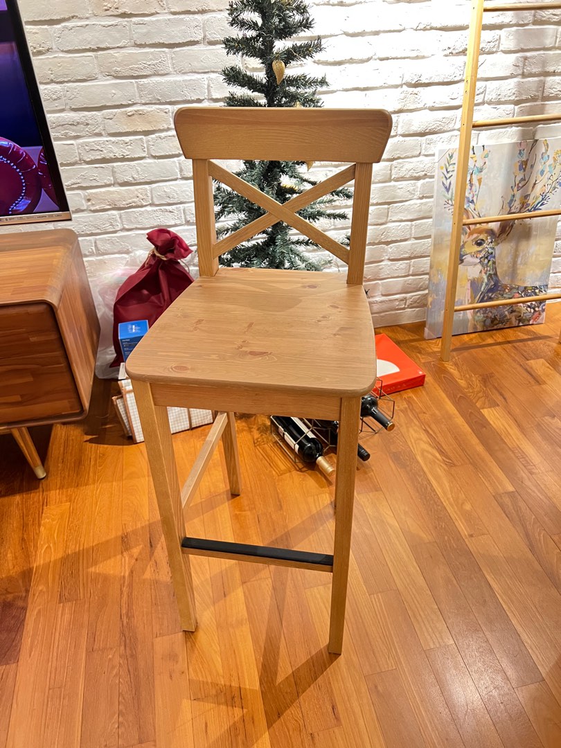 High bar stool, Furniture & Home Living, Furniture, Chairs on Carousell