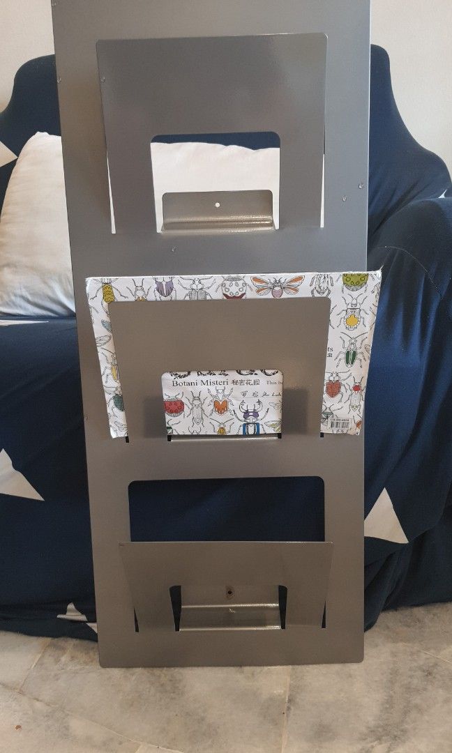 Ikea magazine rack, Furniture & Home Living, Furniture, Shelves