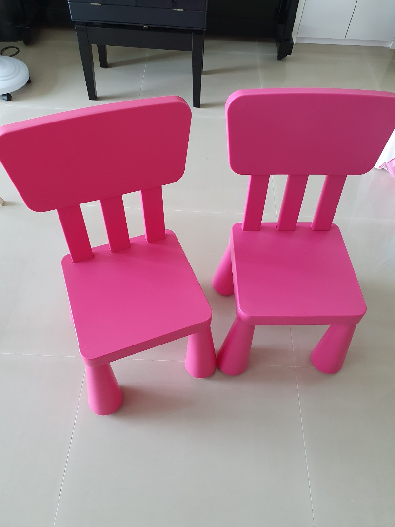 Ikea table and chairs, Babies & Kids, Baby Nursery & Kids Furniture