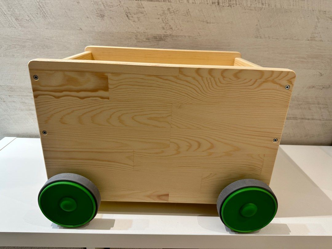 IKEA toy storage with wheels, Babies & Kids, Baby Nursery & Kids