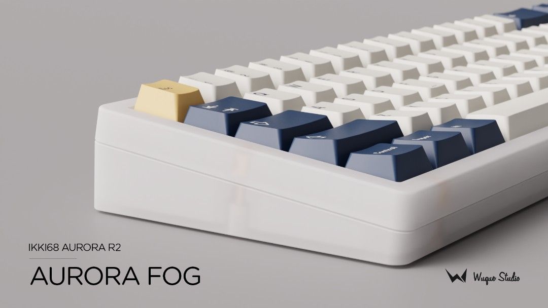 IKKI68 Aurora fog R2 +純正ブラスウェイト foam kit - PC周辺機器