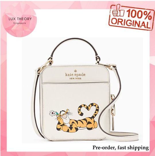 INSTOCK: Disney X Kate Spade Tigger Crossbody bag in White (CNY Exclusive  Sale), Luxury, Bags & Wallets on Carousell