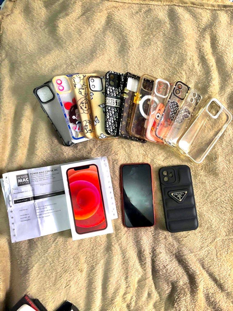 Iphone 12 (Category: iPhone 12 Series) located in Subic. Submitted by lesliecrisostomo6681 (Listing ID 1207256604, Image 1). Description: For sale Iphone 12 Product Red 64gb Free all cases First owner bought from power mac ayala Alaga since day 1 As you can see naka protector all sides,natuklap lang dahil sa pagpalit palit ng case May Tempered glass na din Never narepair at never nabagsak to sakin Sobrang alaga ko sa phone Comes with original box
