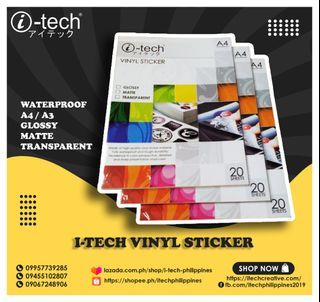 Affordable "printable vinyl sticker" For Sale | Carousell Philippines