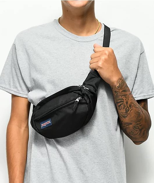 Jansport bum top bag