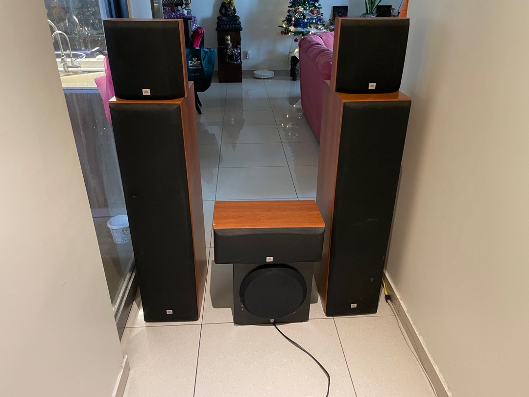 JBL speaker set, Audio, Soundbars, Speakers & Amplifiers on Carousell