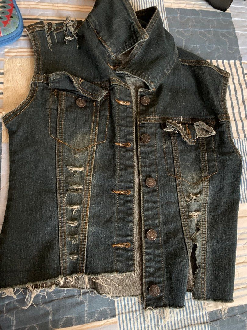 Punk rock jean hot sale jacket