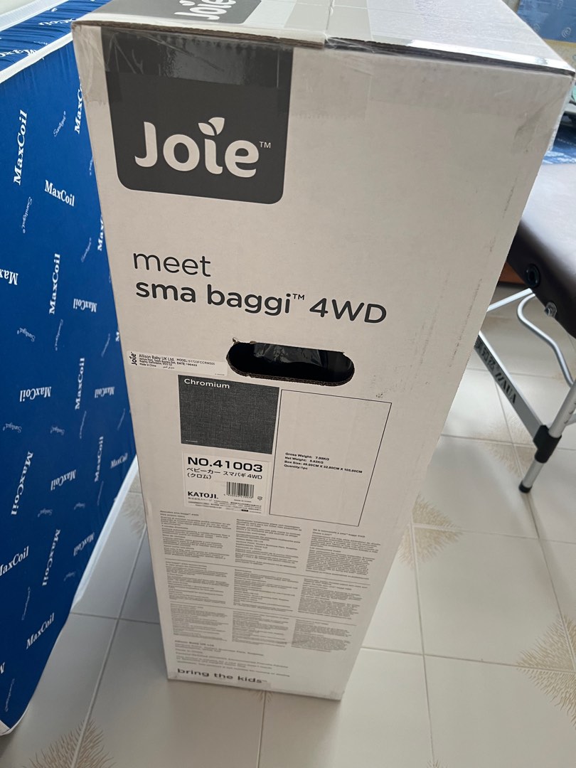 Joie SMA BAGGI 4WD, Babies & Kids, Going Out, Strollers on Carousell