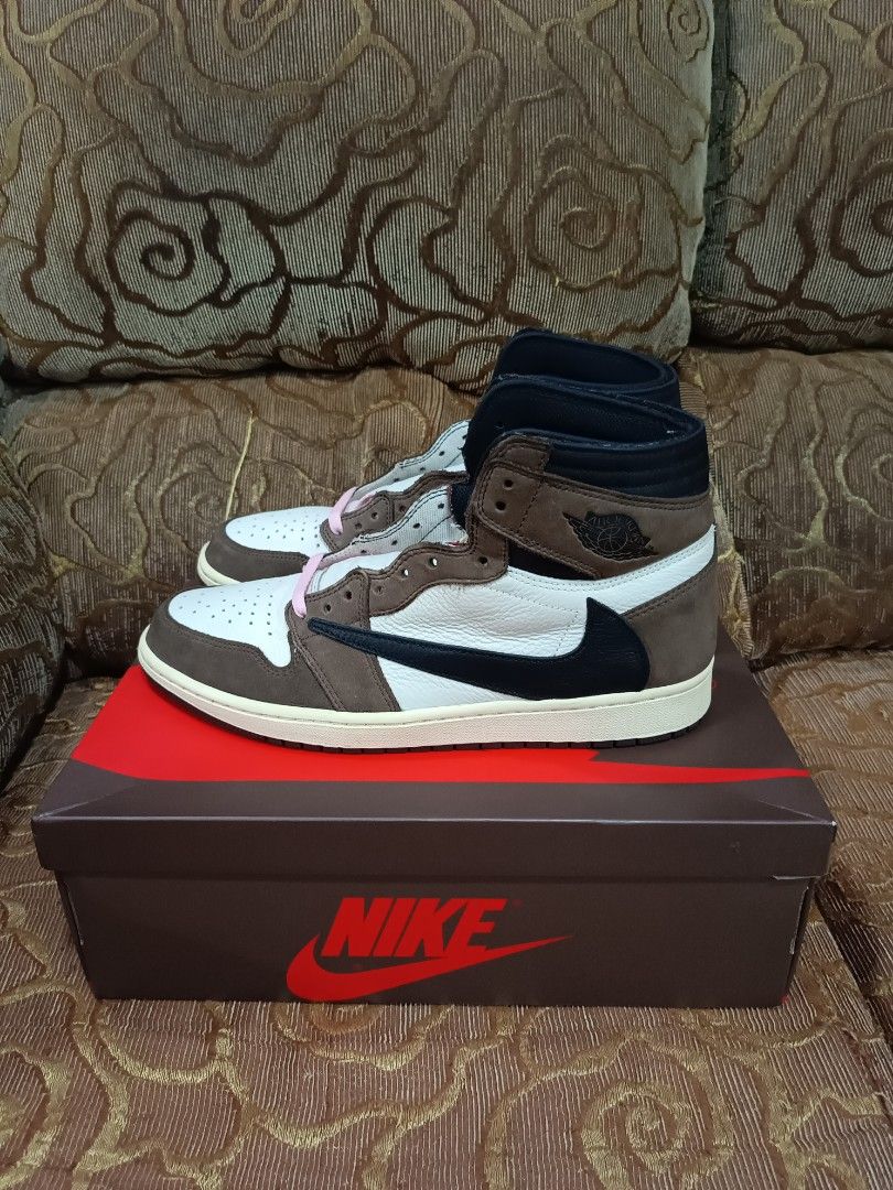 Jordan 1 High Travis Scott Mocha Size 12 US Men s Fashion