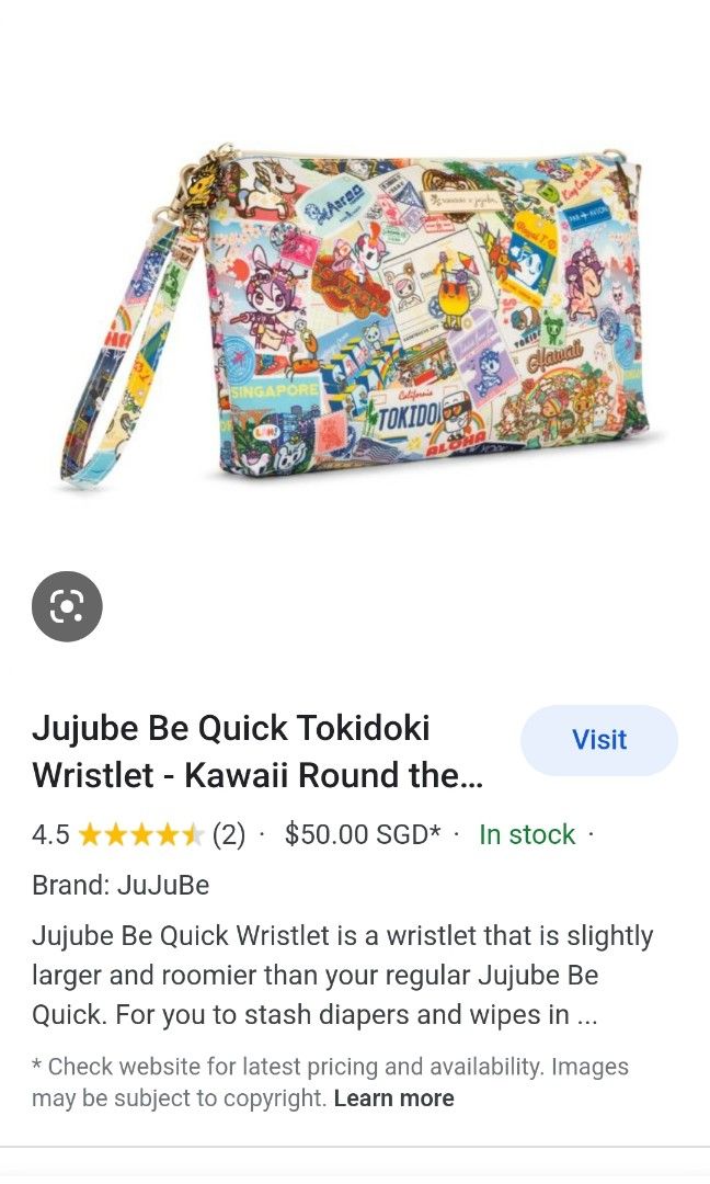 Tokidoki wristlet 2024