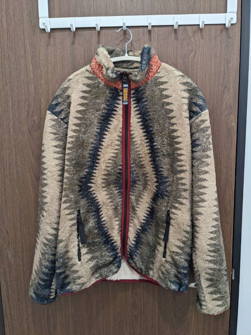 KAPITAL サンダーマザー柄フリースZIPブルゾン聖母外套, 他的時尚