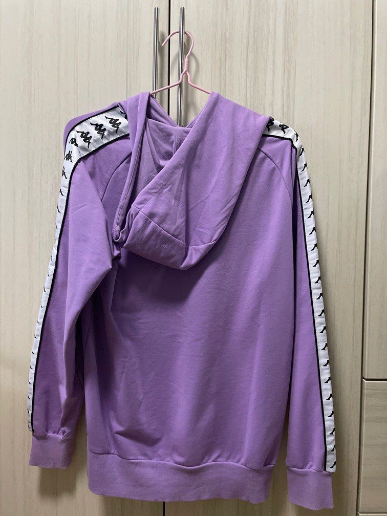 Purple kappa clearance hoodie