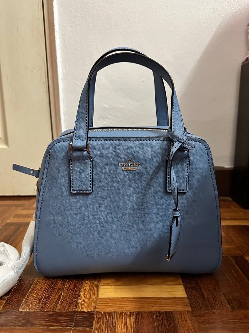 ✨NEW✨Kate Spade ♠️ Blue Handbag, Women's Fashion, Bags & Wallets, Shoulder  Bags on Carousell