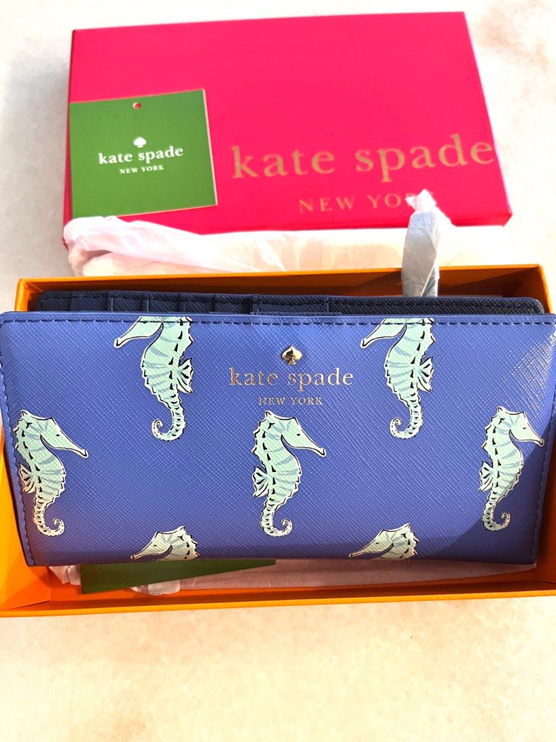 Kate spade seahorse wallet hotsell