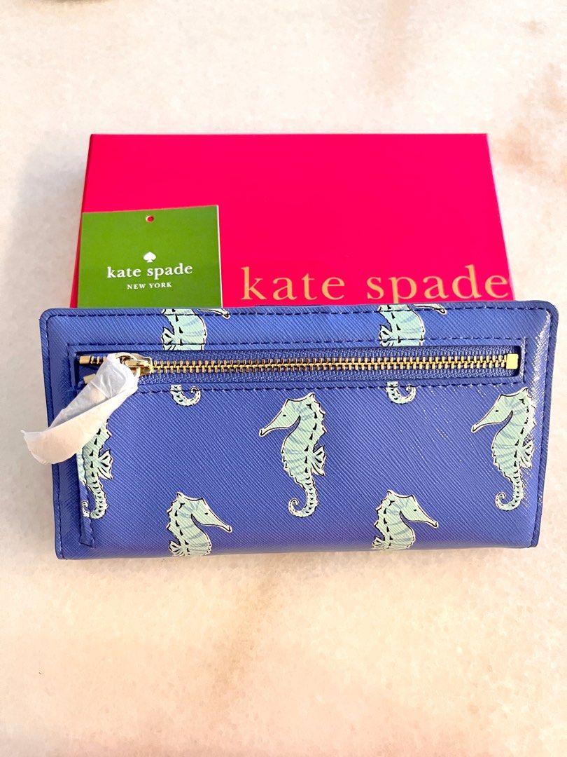 Kate spade seahorse wallet sales